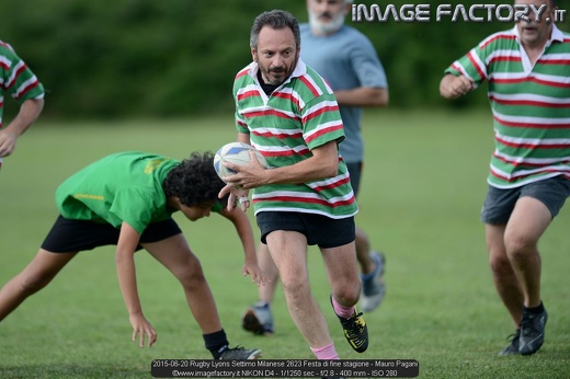 2015-06-20 Rugby Lyons Settimo Milanese 2623 Festa di fine stagione - Mauro Pagani
